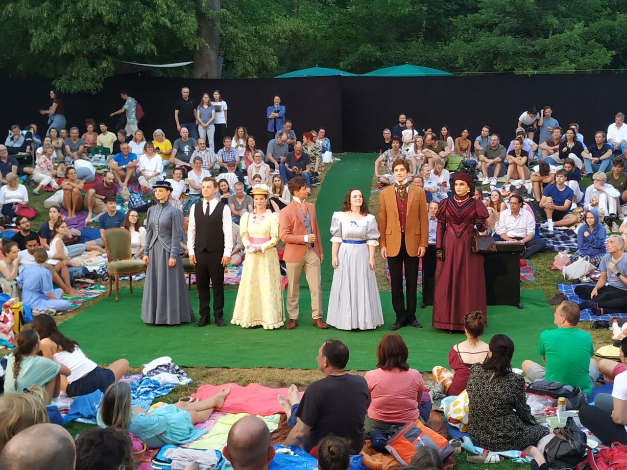 summer theater in the English Garden Munich